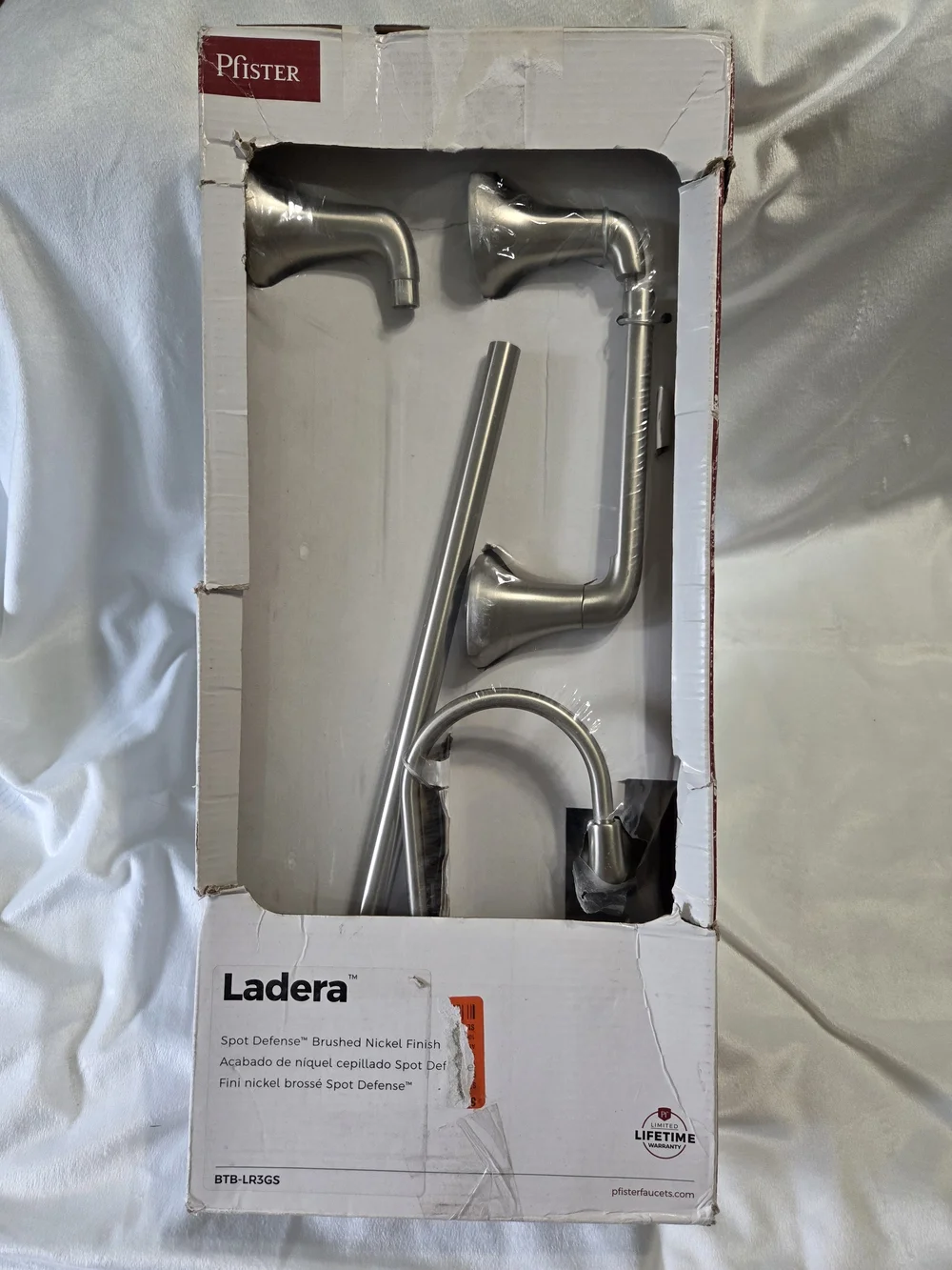Pfister Ladera Bath Collection Brushed Nickel Accessories